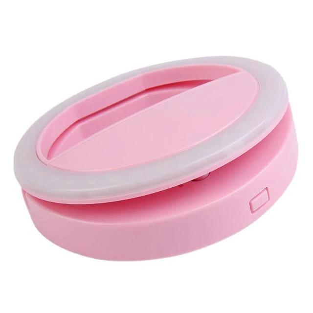 LED Ring Flash Mobile Camera Light by Bowlift