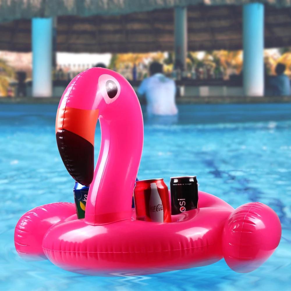 Rosalie - Floating Flamingo Cup Holder by Bowlift