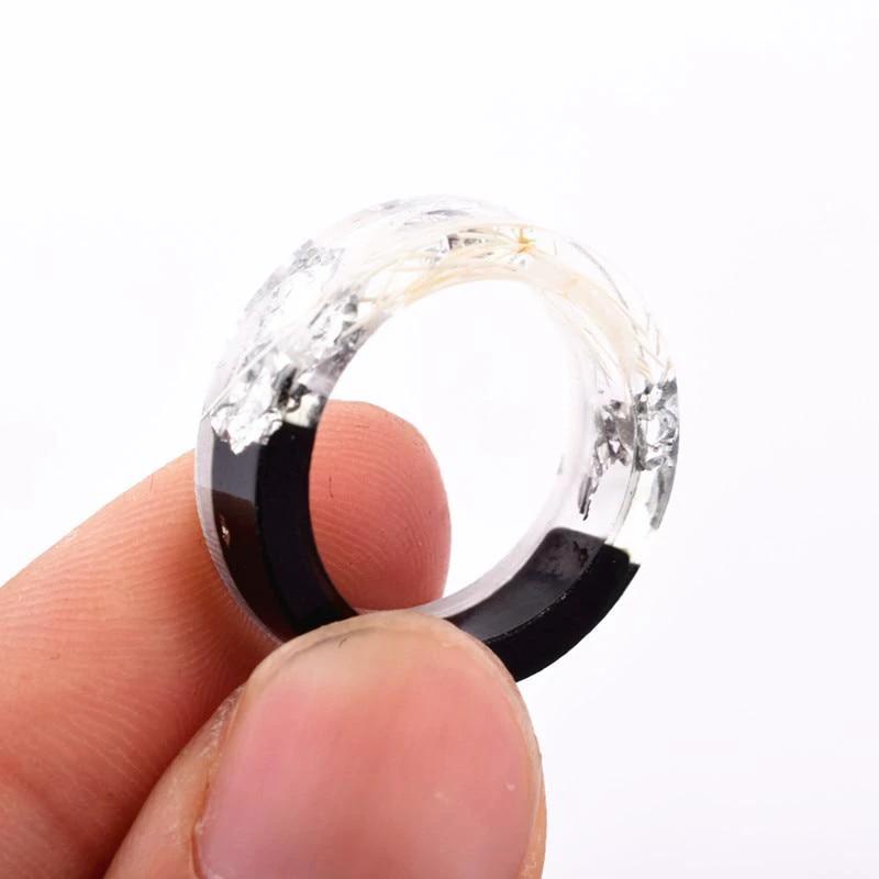 Flower Resin Rings by Bowlift
