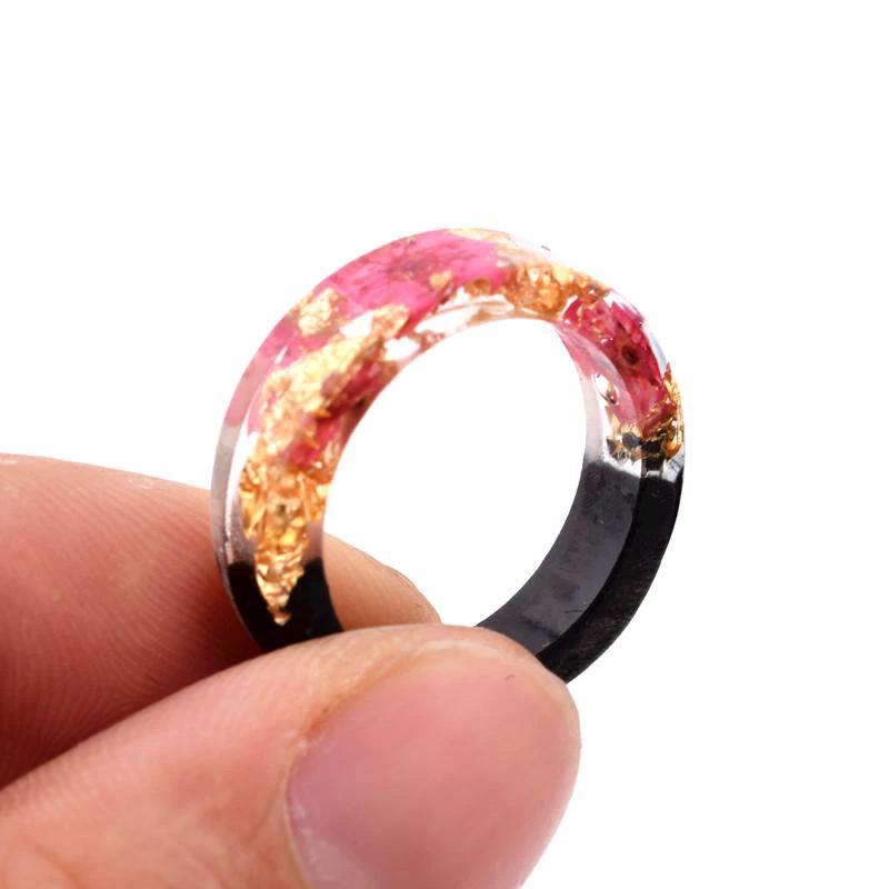 Flower Resin Rings by Bowlift