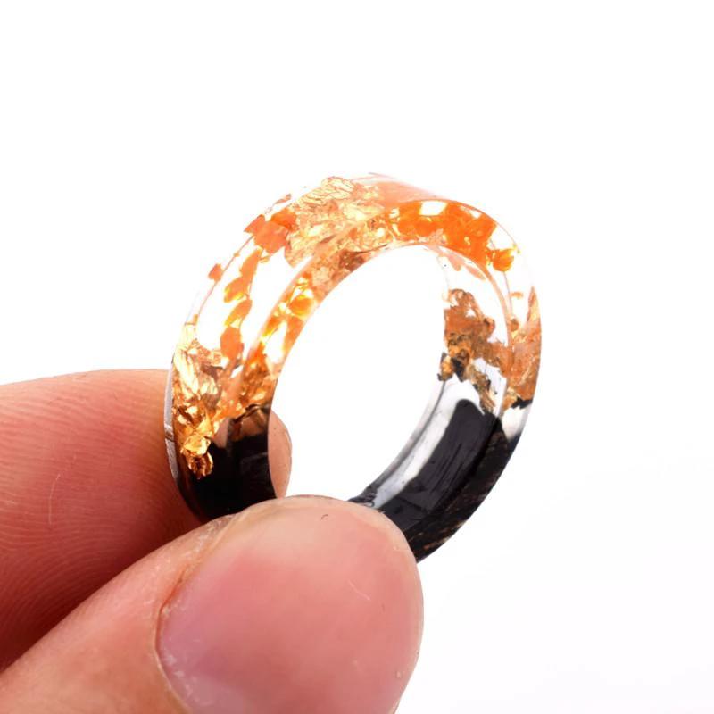 Flower Resin Rings by Bowlift