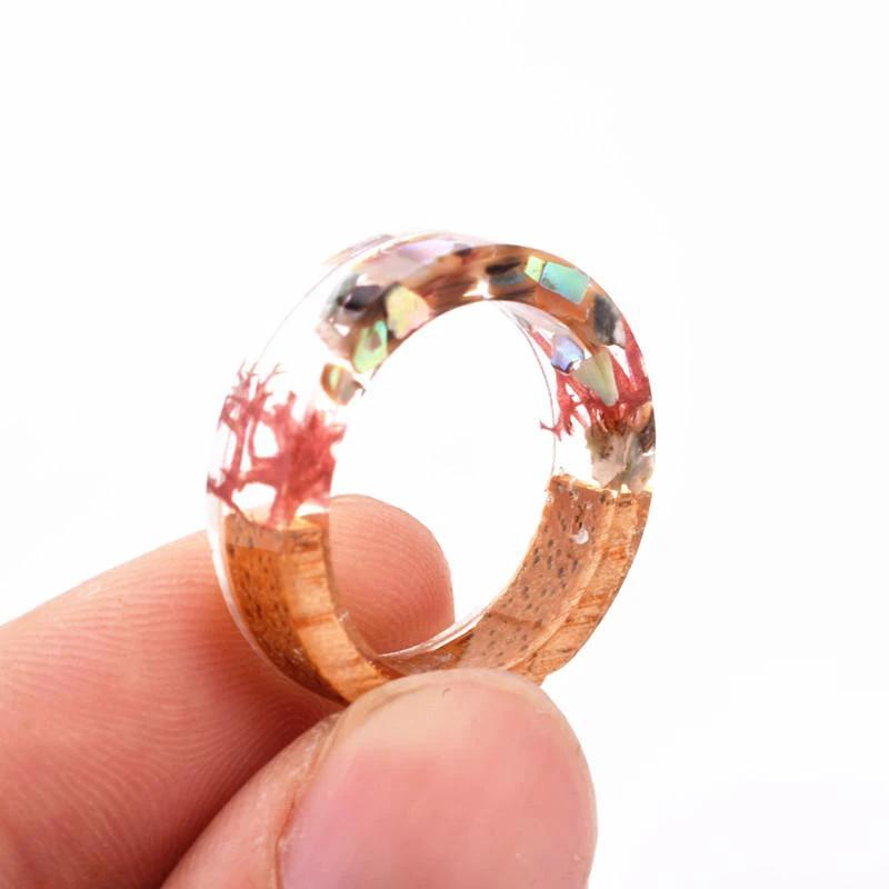 Flower Resin Rings by Bowlift