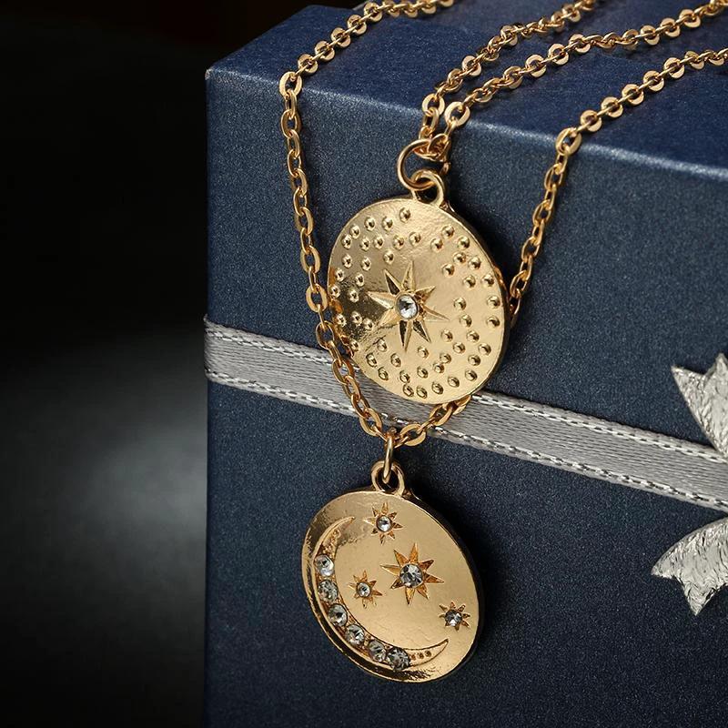 Multi Layered Boho Necklace by Bowlift