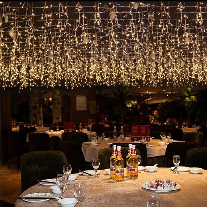 Romantic Holiday Icicle Lights by Bowlift