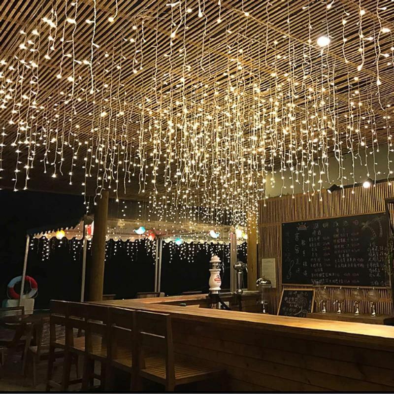 Romantic Holiday Icicle Lights by Bowlift