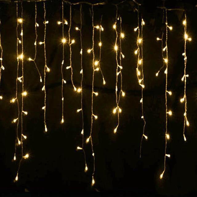 Romantic Holiday Icicle Lights by Bowlift