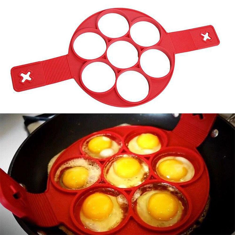 Non-Stick Silicone Egg & Pancake Mold by Bowlift