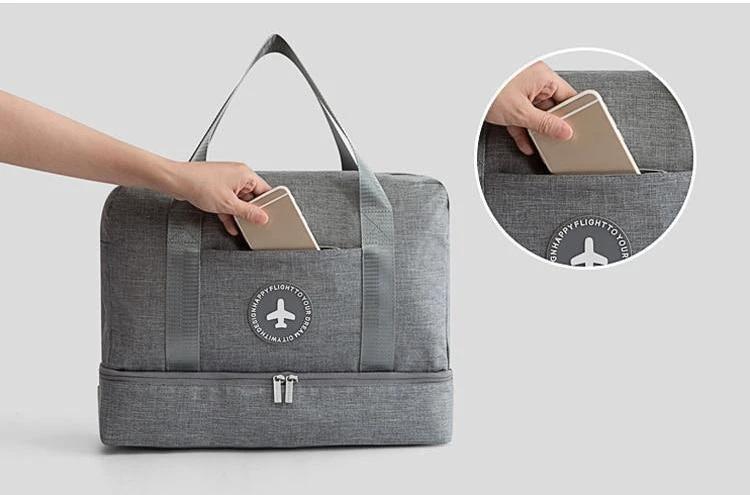 Khalo - Double Layer Travel Bag by Bowlift