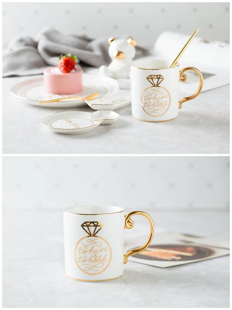 Luxury King & Queen Coffee Mugs by Bowlift