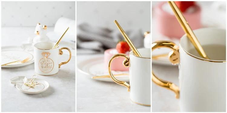 Luxury King & Queen Coffee Mugs by Bowlift