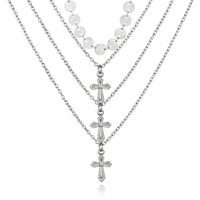 Multi Layered Boho Droplet Necklaces by Bowlift