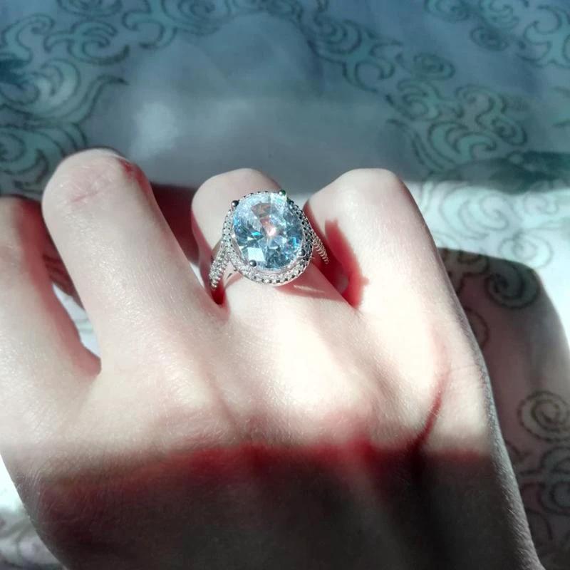 Oval Cut 6ct CZ Ring by Bowlift