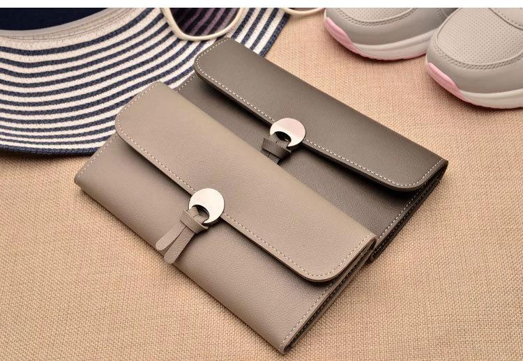 Karina - Modern Clasp Clutch Purse by Bowlift