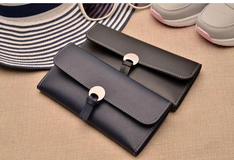 Karina - Modern Clasp Clutch Purse by Bowlift