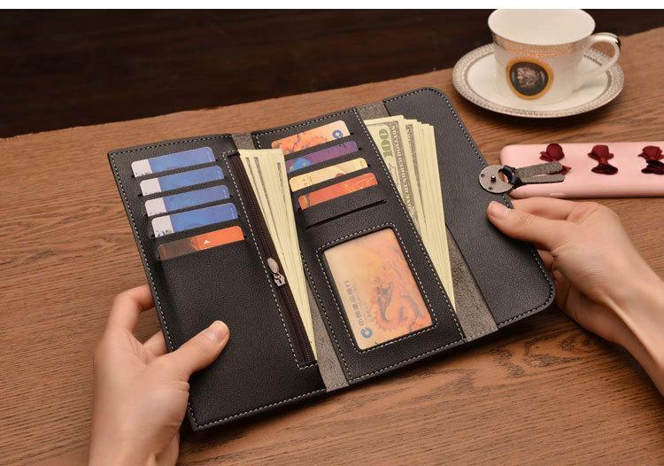 Karina - Modern Clasp Clutch Purse by Bowlift