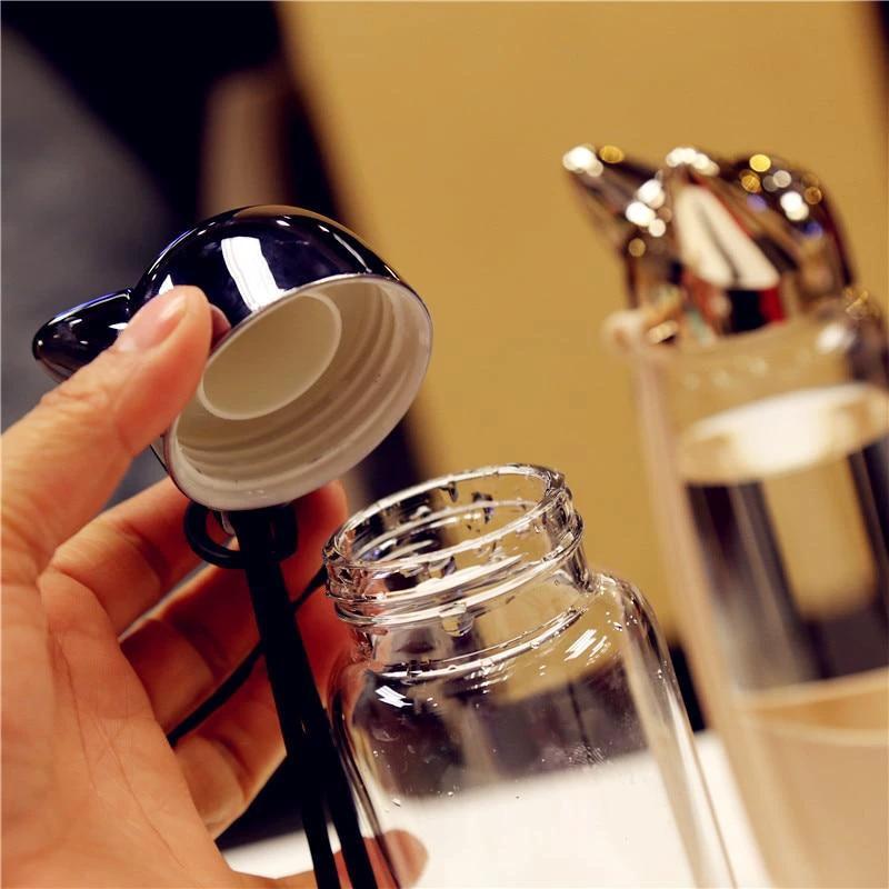 Laia - Cat Ear Portable Water Bottle by Bowlift