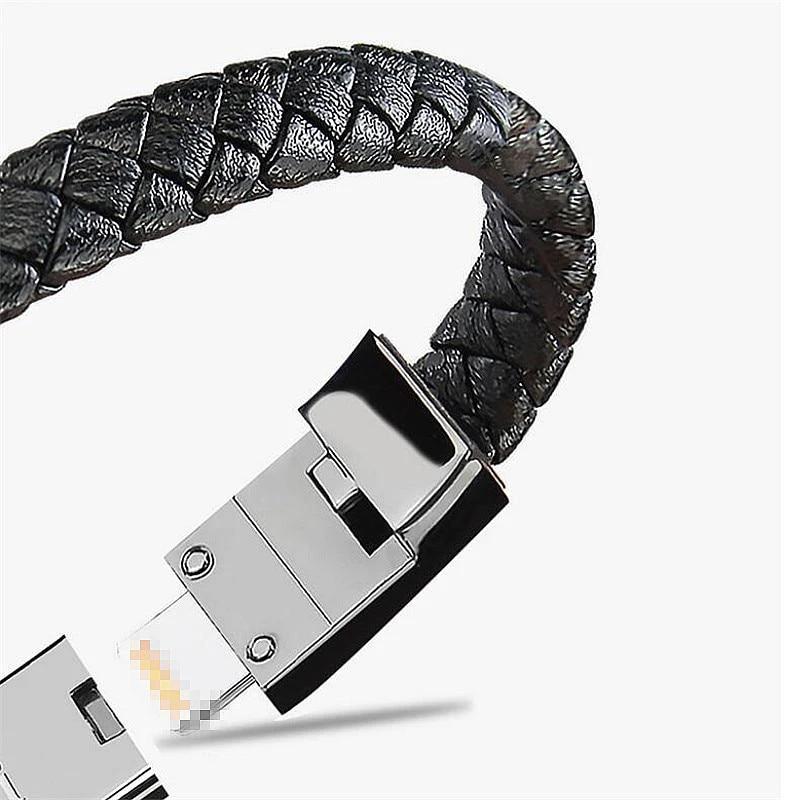MyData - Mini Micro USB & Phone Charger Bracelet by Bowlift