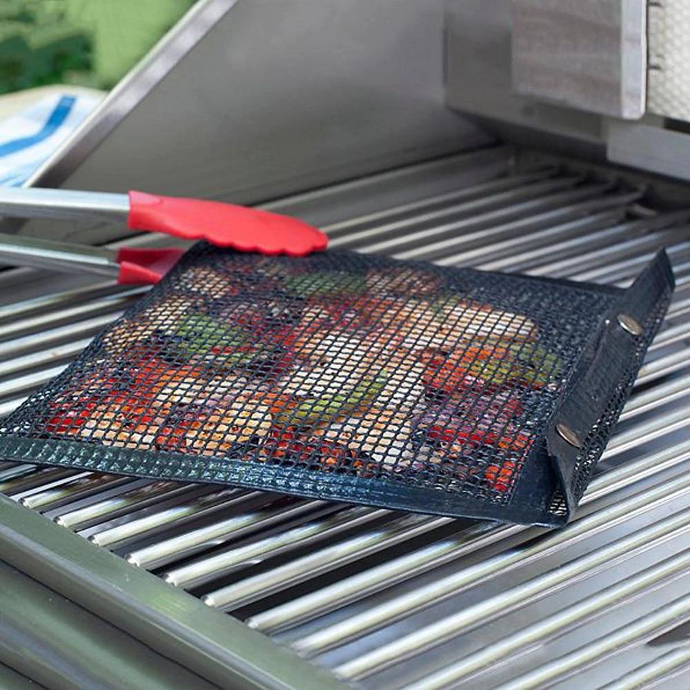 Jackson - Reusable Non-Stick BBQ Grilling Mesh Bag by Bowlift