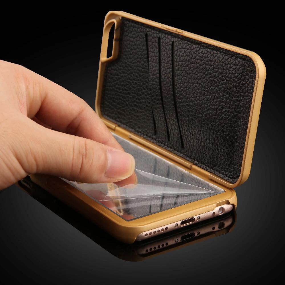 Lily - The Luxury Makeup Mirror/Wallet Case for iPhone by Bowlift