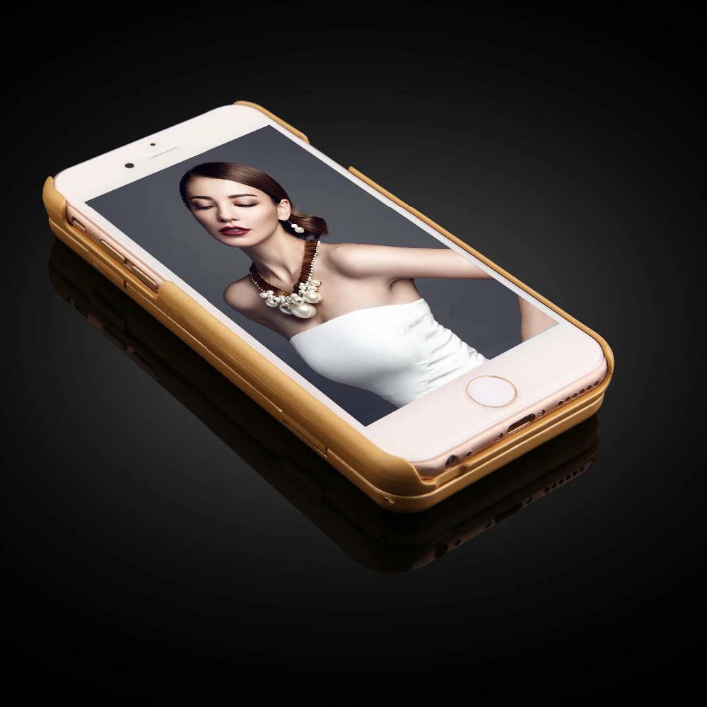 Lily - The Luxury Makeup Mirror/Wallet Case for iPhone by Bowlift