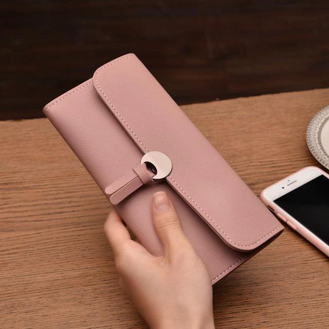 Karina - Modern Clasp Clutch Purse by Bowlift