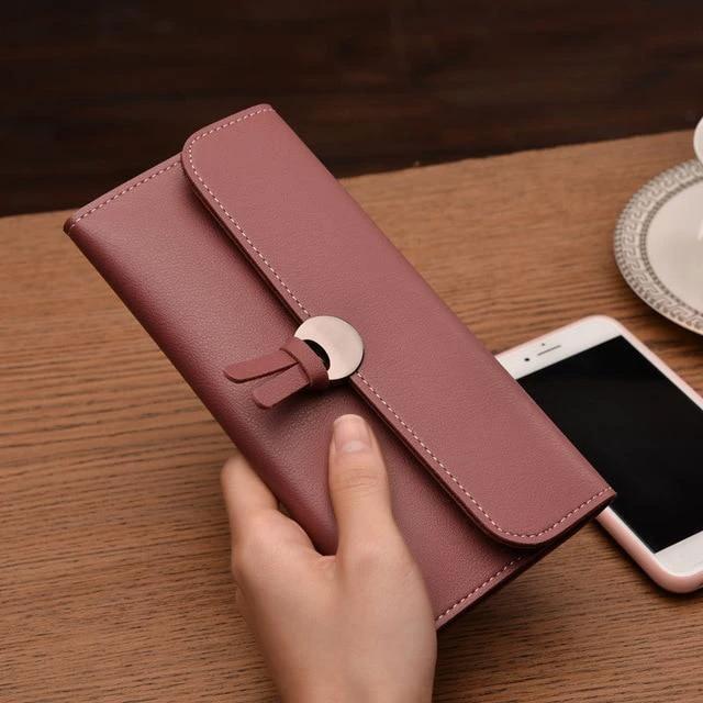 Karina - Modern Clasp Clutch Purse by Bowlift