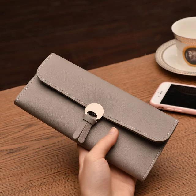 Karina - Modern Clasp Clutch Purse by Bowlift