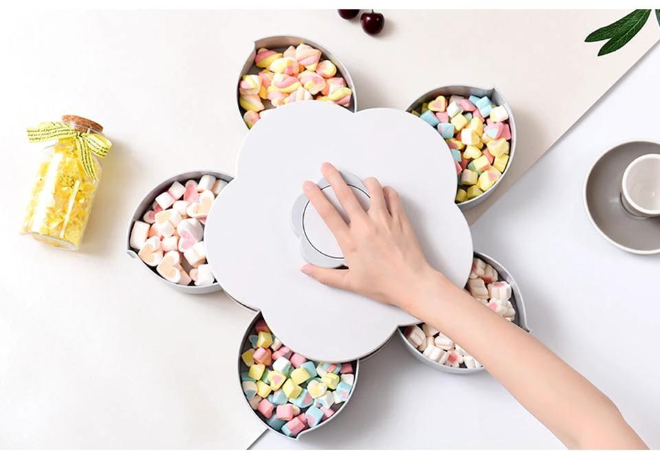 Flos - Rotating Flower Snack Plate by Bowlift