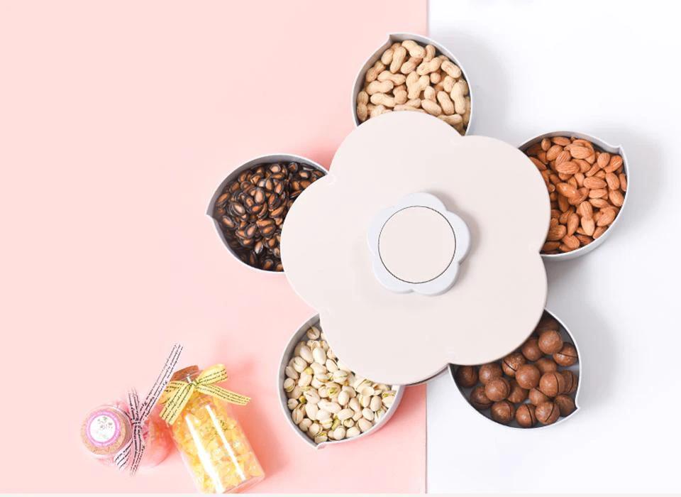 Flos - Rotating Flower Snack Plate by Bowlift