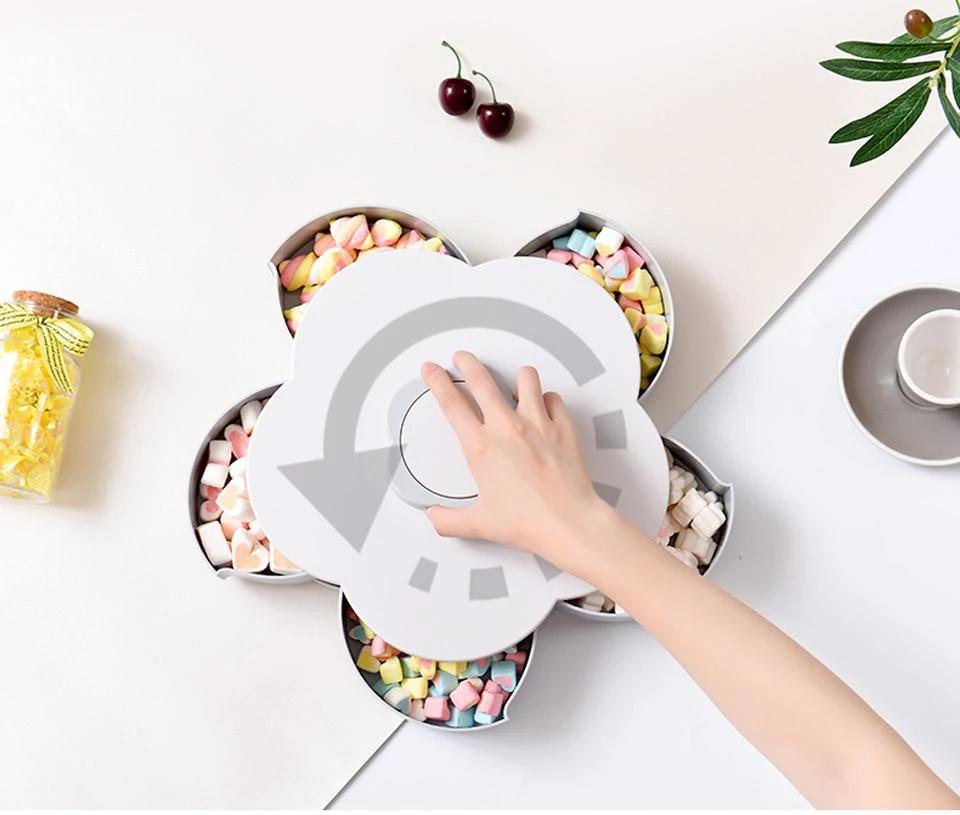 Flos - Rotating Flower Snack Plate by Bowlift