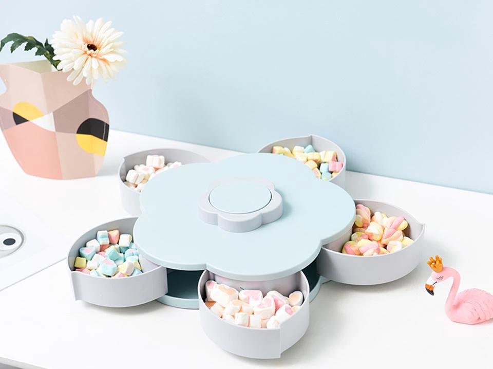 Flos - Rotating Flower Snack Plate by Bowlift