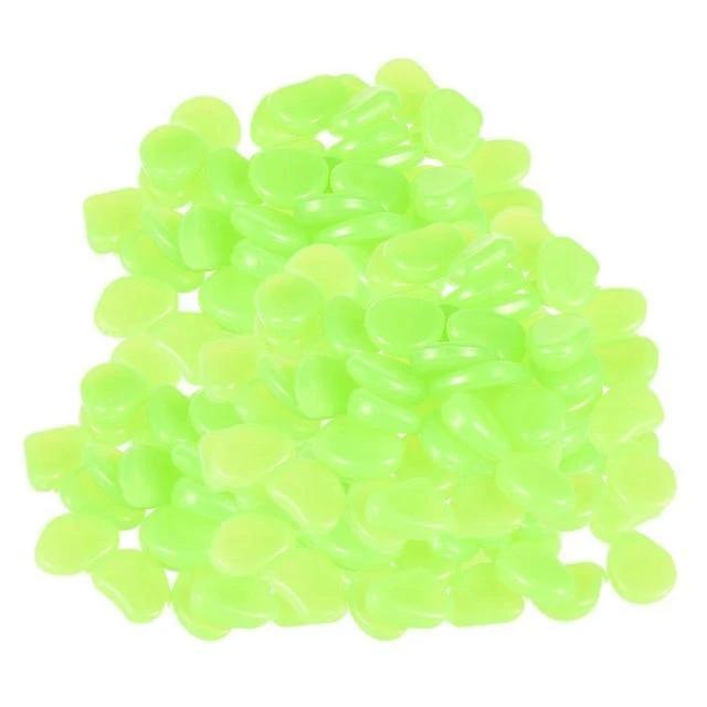 Gleam - Glow-in-the-Dark Garden Pebbles by Bowlift