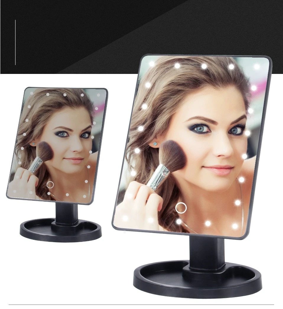 LED Light Frame Make-Up Mirror by Bowlift