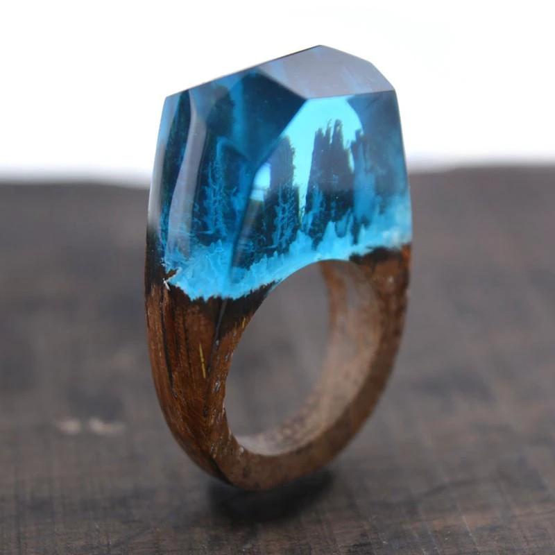 Siberia - Custom Wood Resin Rings by Bowlift