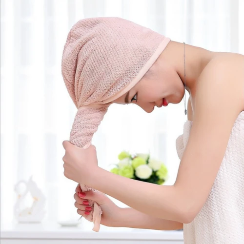 Fast Dry Hair Wrap Towel by Bowlift