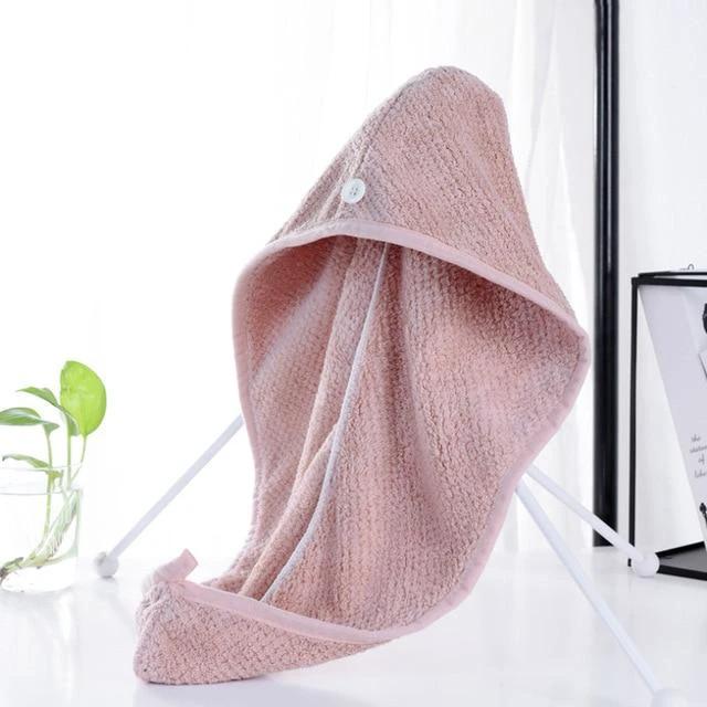 Fast Dry Hair Wrap Towel by Bowlift