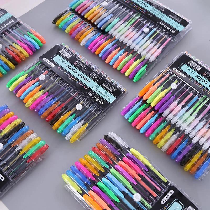 Glitterly - Colored Glitter Gel Pens by Bowlift