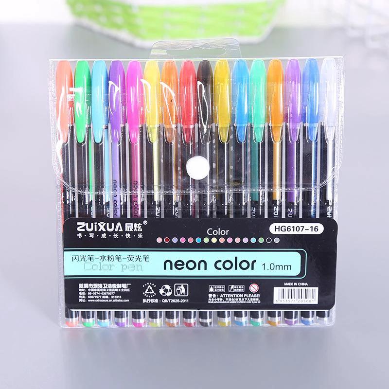 Glitterly - Colored Glitter Gel Pens by Bowlift