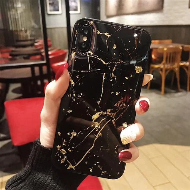 Marble iPhone Cases by Bowlift