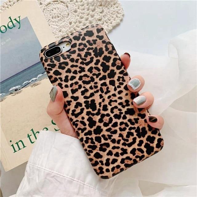 Luxury Leopard Print Phone Cover by Bowlift