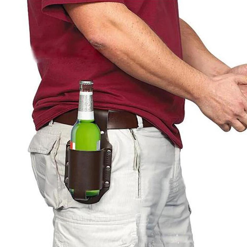 PortaBeer - Belt Beer Bottle Holster by Bowlift