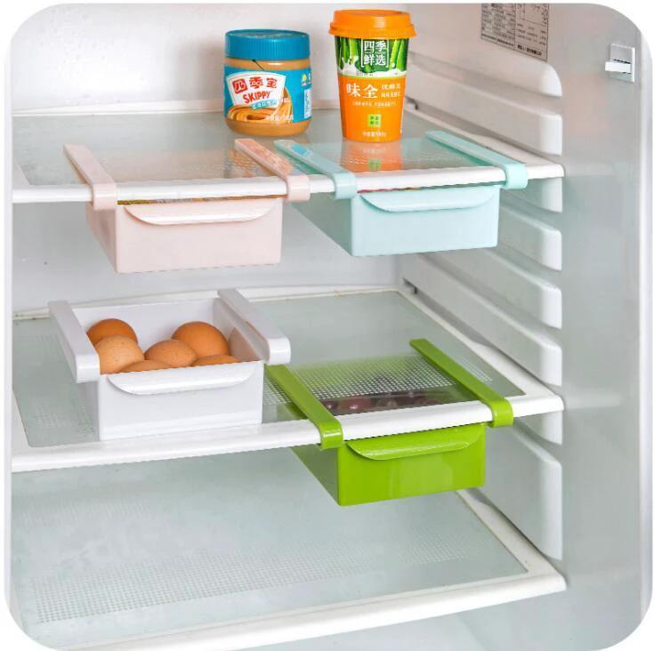 Slide Shelf Refrigerator Organizer by Bowlift