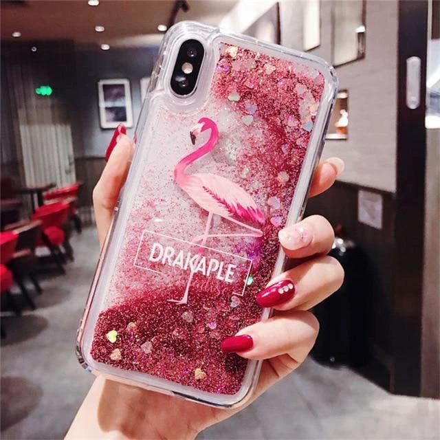 Pretty in Pink Sparkle Phone Case by Bowlift