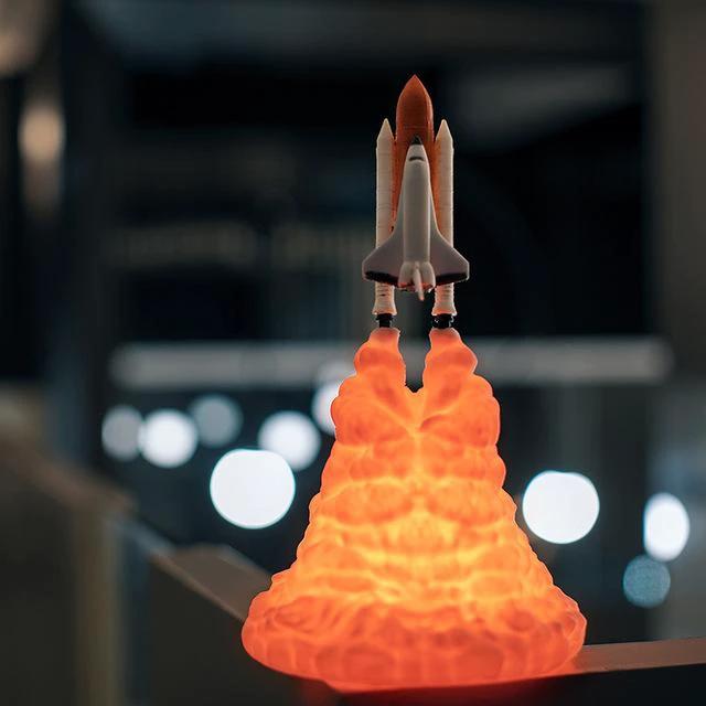 Rokit - 3D Space Shuttle Lamp by Bowlift