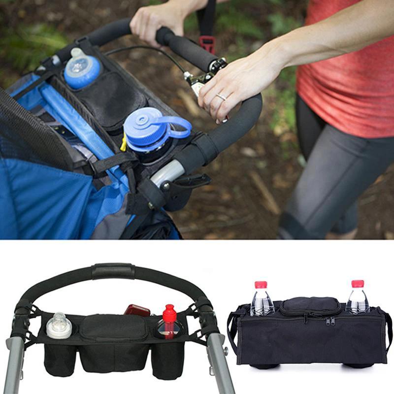 Stroller Handlebar Organizer by Bowlift