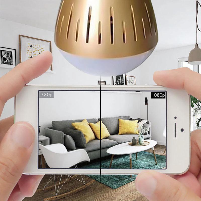 HD 360° Security Camera Light Bulb by Bowlift