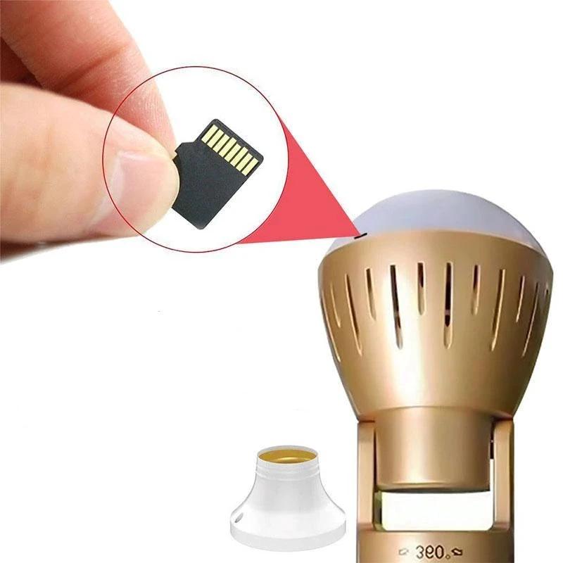 HD 360° Security Camera Light Bulb by Bowlift