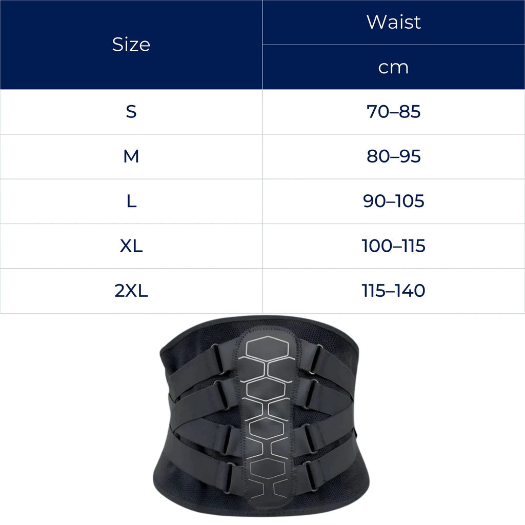 Ultra-Breathable Lumbar Support Belt – Lightweight Stabilising Wrap for Pain Relief & Posture Support Bowlift by Bowlift