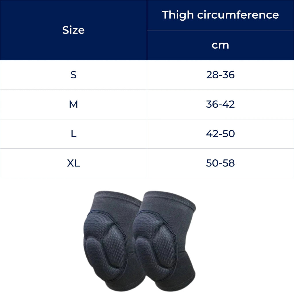 Absorbing Knee Pads – Breathable Compression Support – Anti-Slip Cushion Design – Sports & Injury Prevention Bowlift by Bowlift