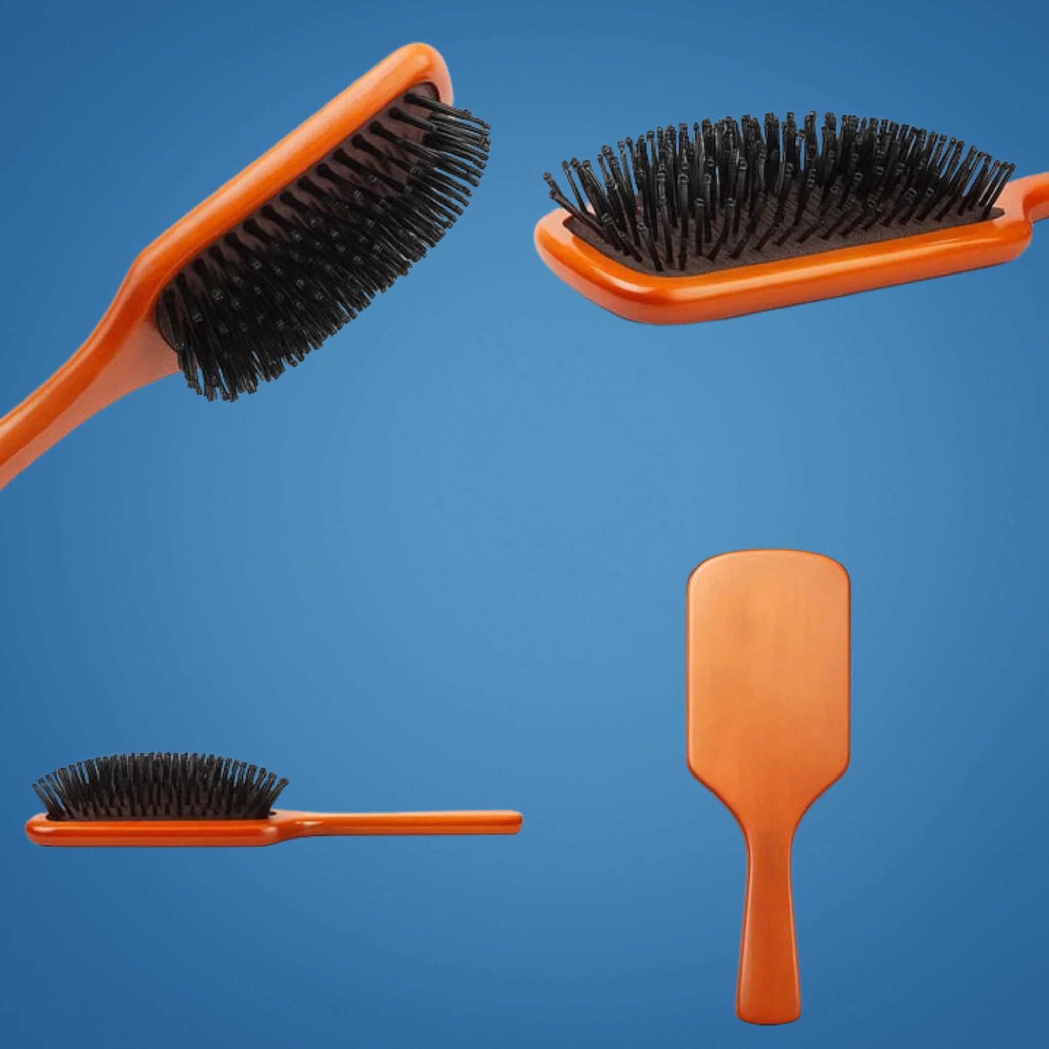 Static Detangling Brush – Frizz Control – Air Cushion Pad – Reduces Breakage – Adds Smooth, Shiny & Healthy-Looking Hair Bowlift by Bowlift